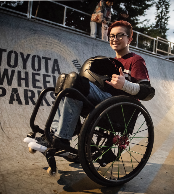 Toyota Inclusive Hybrid Park - freedom and fun of wheeled mobility